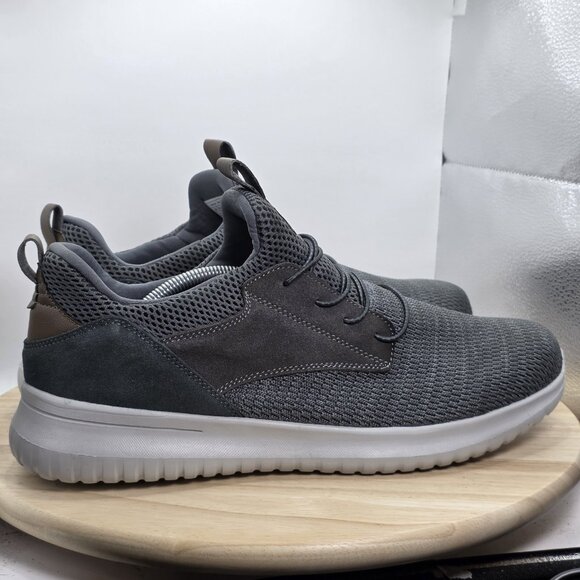 Bruno Marc Men's Air-Cushioned Knit Mesh Sneakers, US Size 13, Casual Shoes - Picture 3 of 10